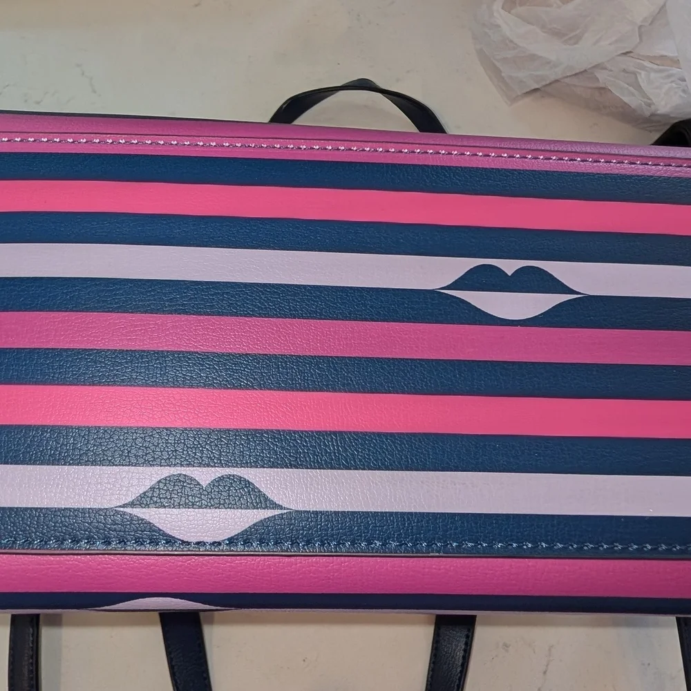 Kate Spade Patrice Lips Satchel/Shoulder Bag